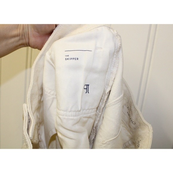 Anthropologie The Skipper High-Rise Crop Wide-Leg Jeans by‎ Pilcro Size 32 $168 - Picture 14 of 16